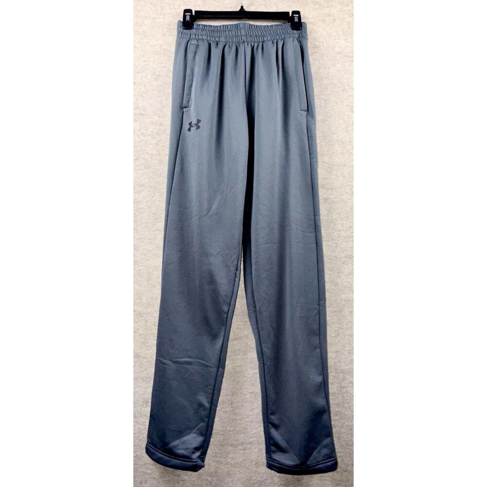 Under Armour Men’s Loose Fit Fleece Sweatpants Pockets Drawstring Dark Gray NWT